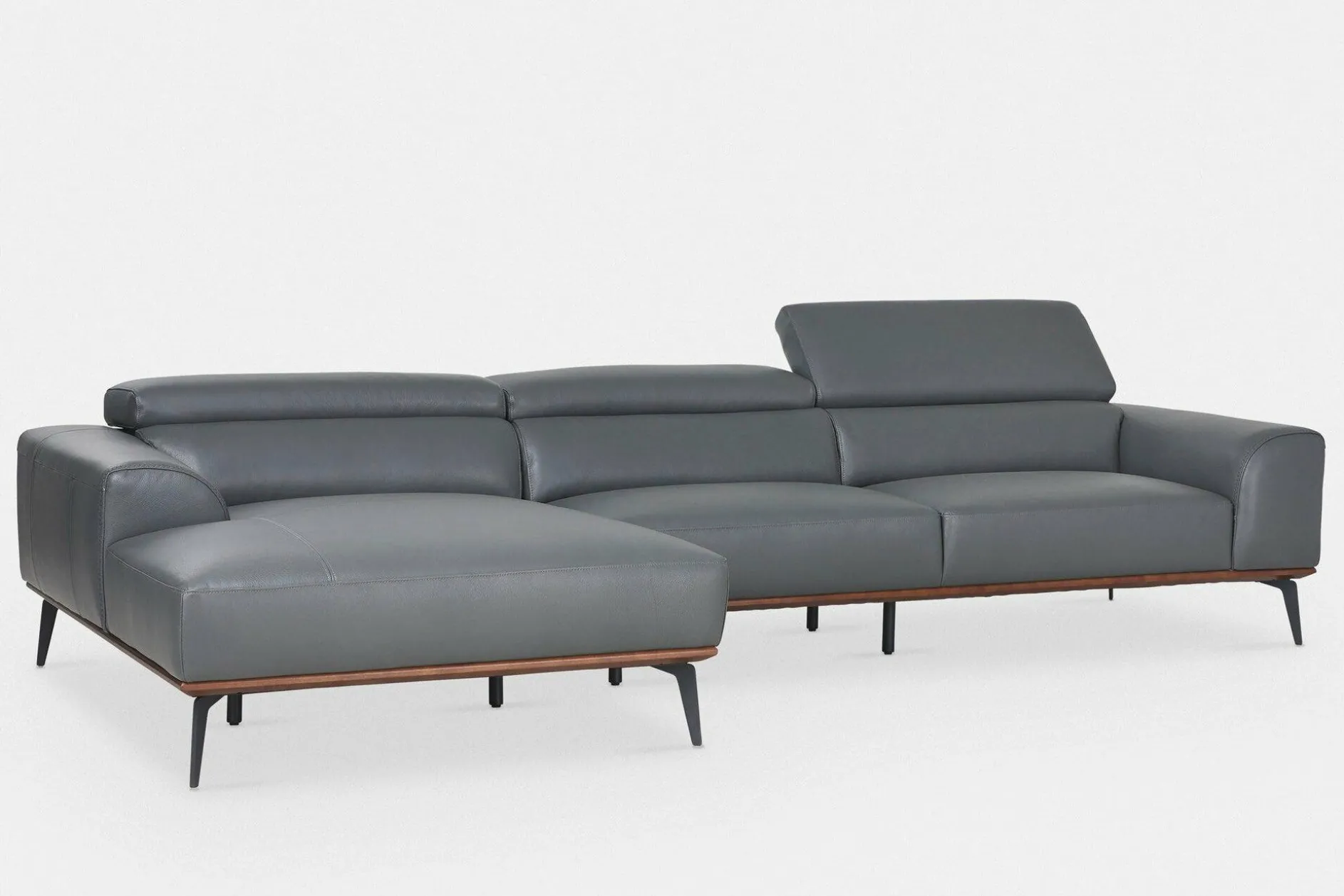 Lublin - Leather Sectional Sofa