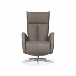 Luck - Leather Reclining Armchair by Géalux