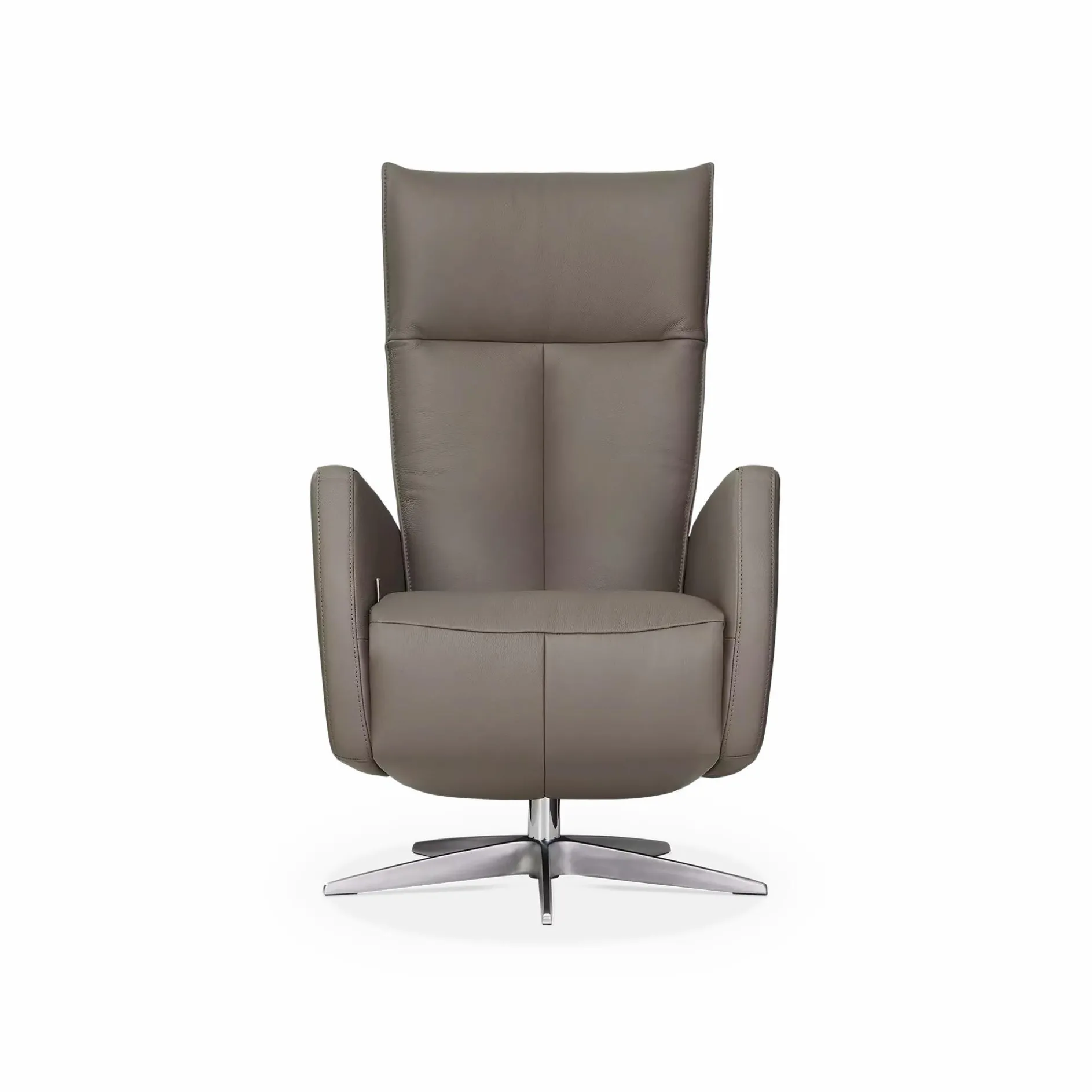 Luck - Leather Reclining Armchair by Géalux