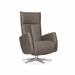 Luck - Leather Reclining Armchair by Géalux