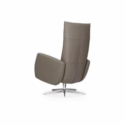 Luck - Leather Reclining Armchair by Géalux