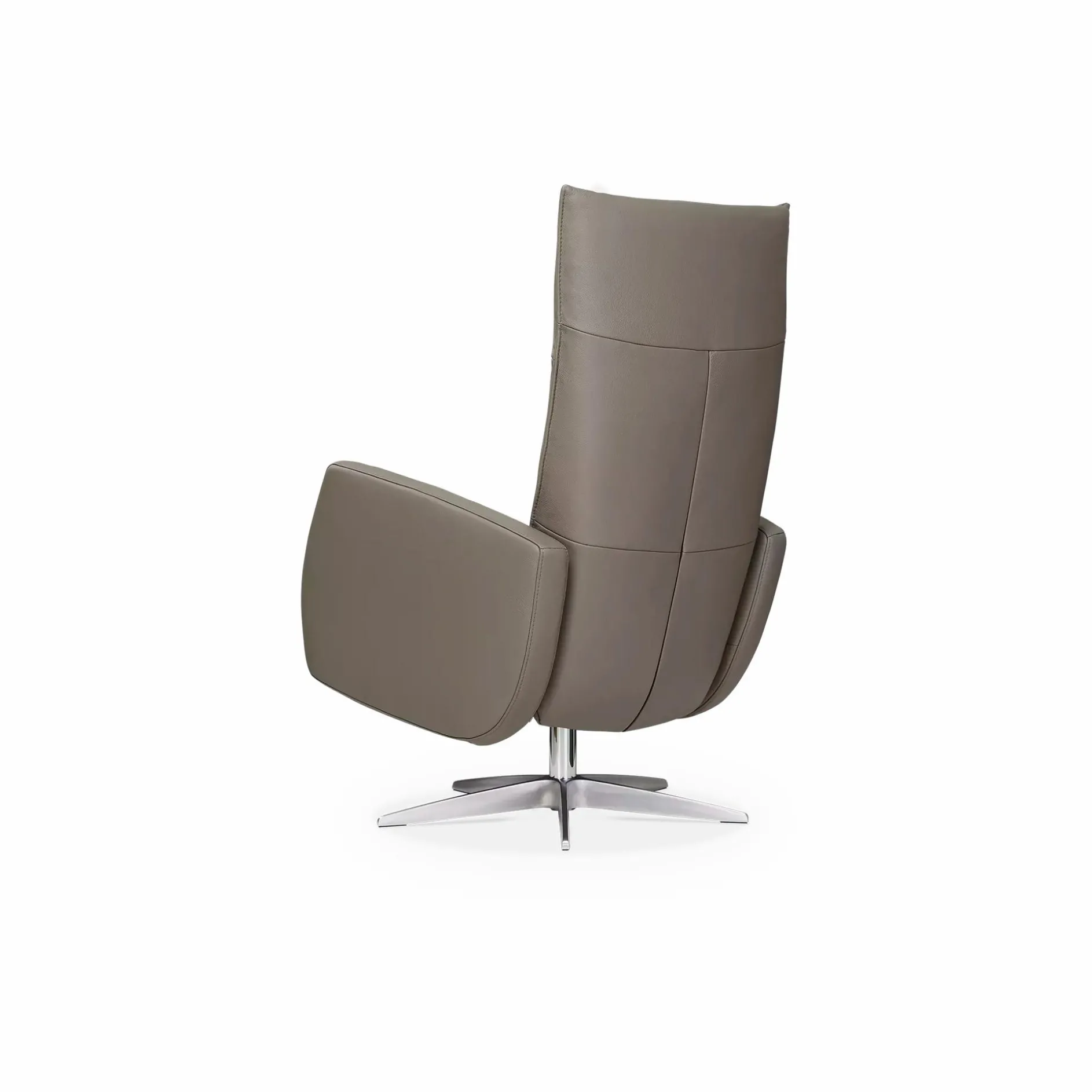 Luck - Leather Reclining Armchair by Géalux