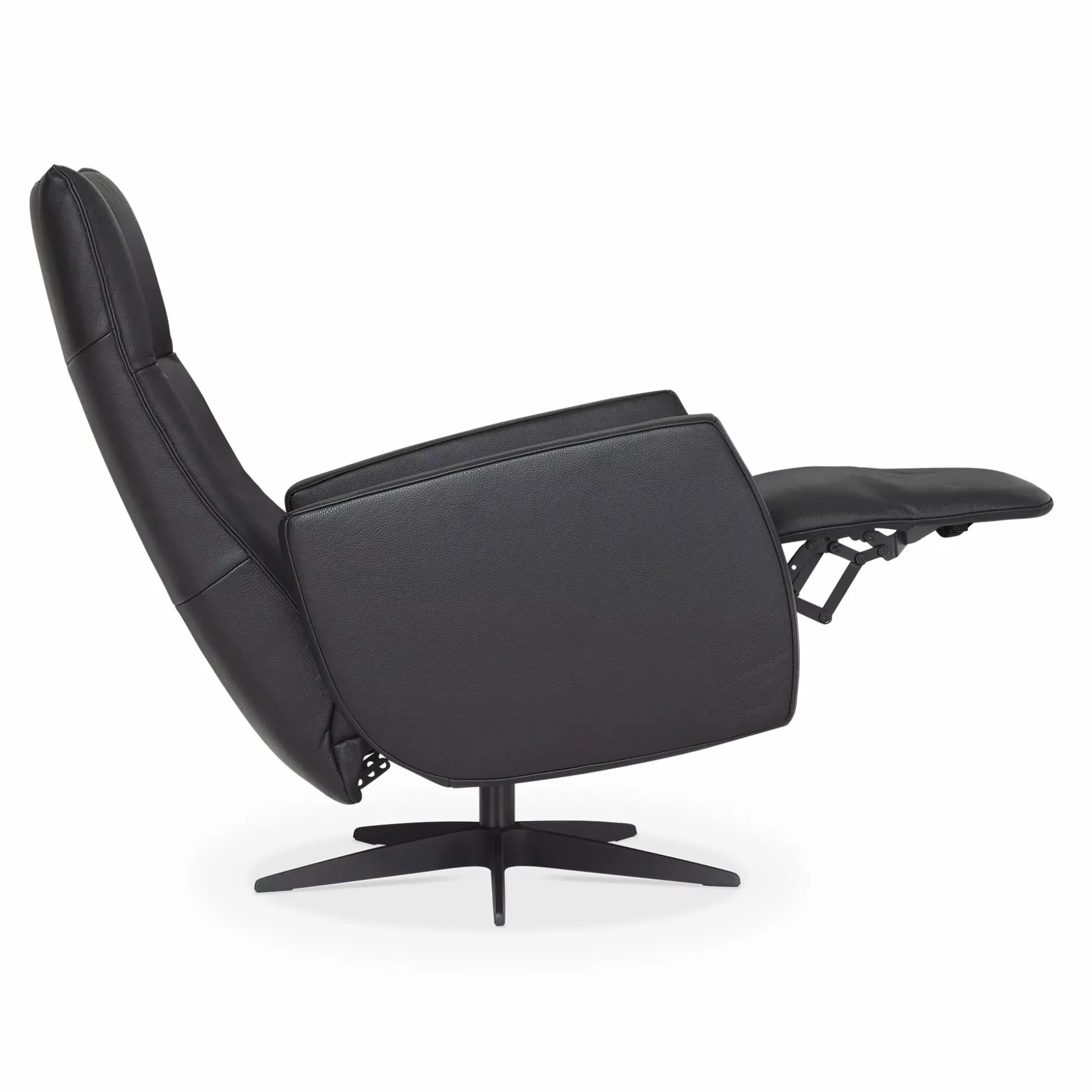 Luck - Leather Reclining Armchair by Géalux