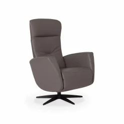 Luck - Leather Reclining Armchair by Géalux