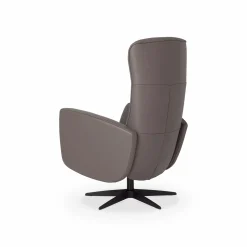 Luck - Leather Reclining Armchair by Géalux