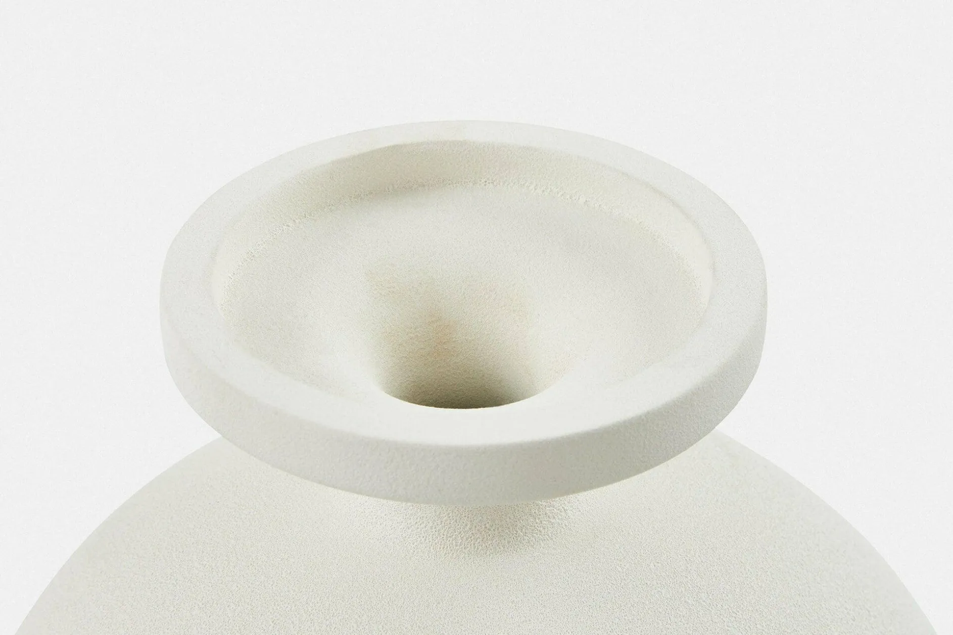Lundi - Enameled Earthenware Vase by Ligne Roset