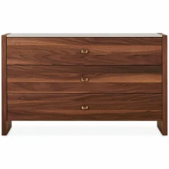 Lyvia - Walnut Wood Dresser by Mobican