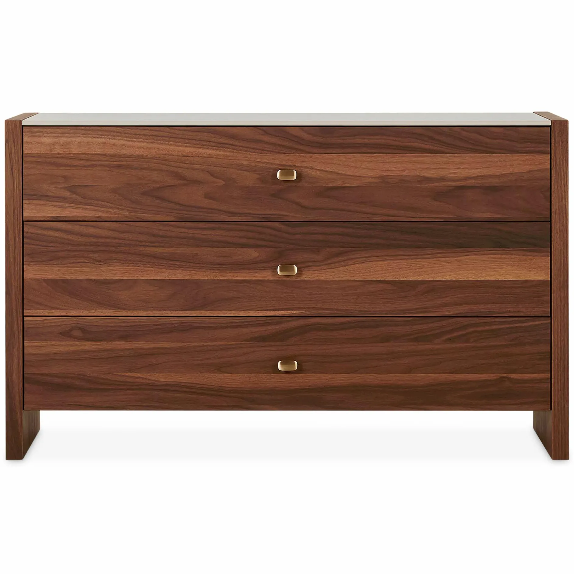 Lyvia - Walnut Wood Dresser by Mobican