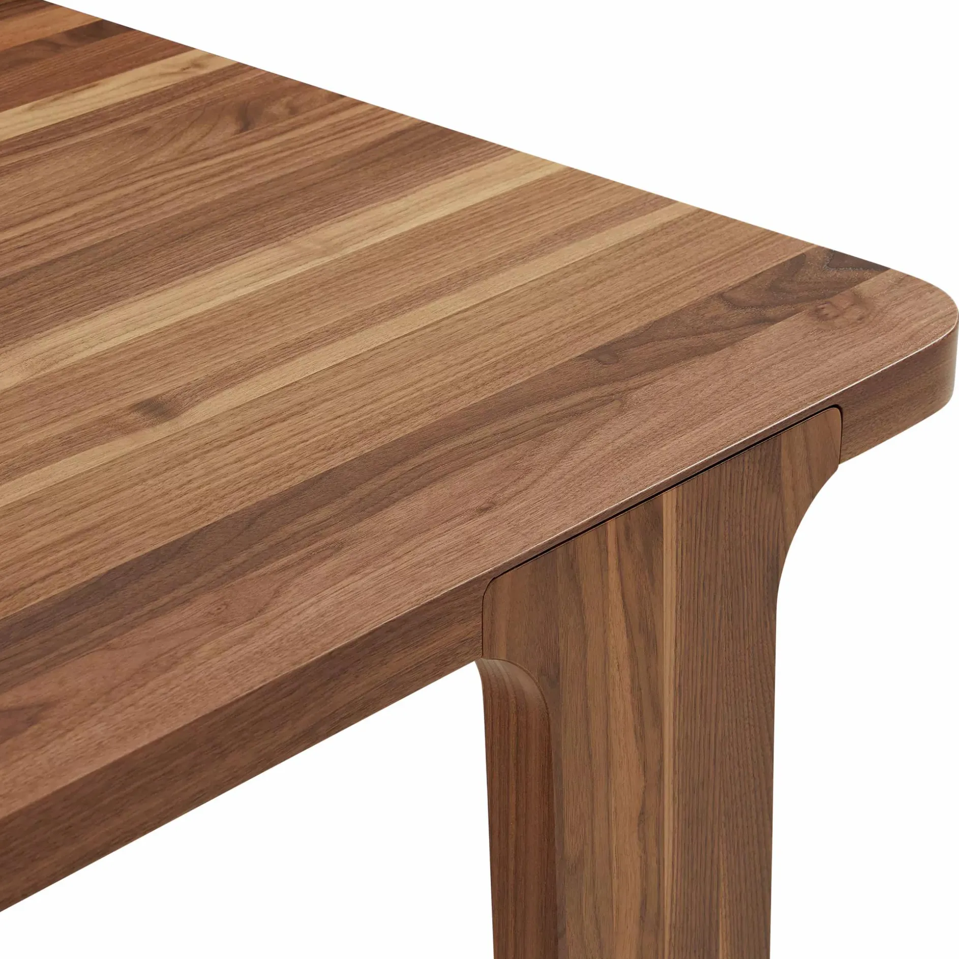 Macy - Walnut Wood Dining Table by Verbois