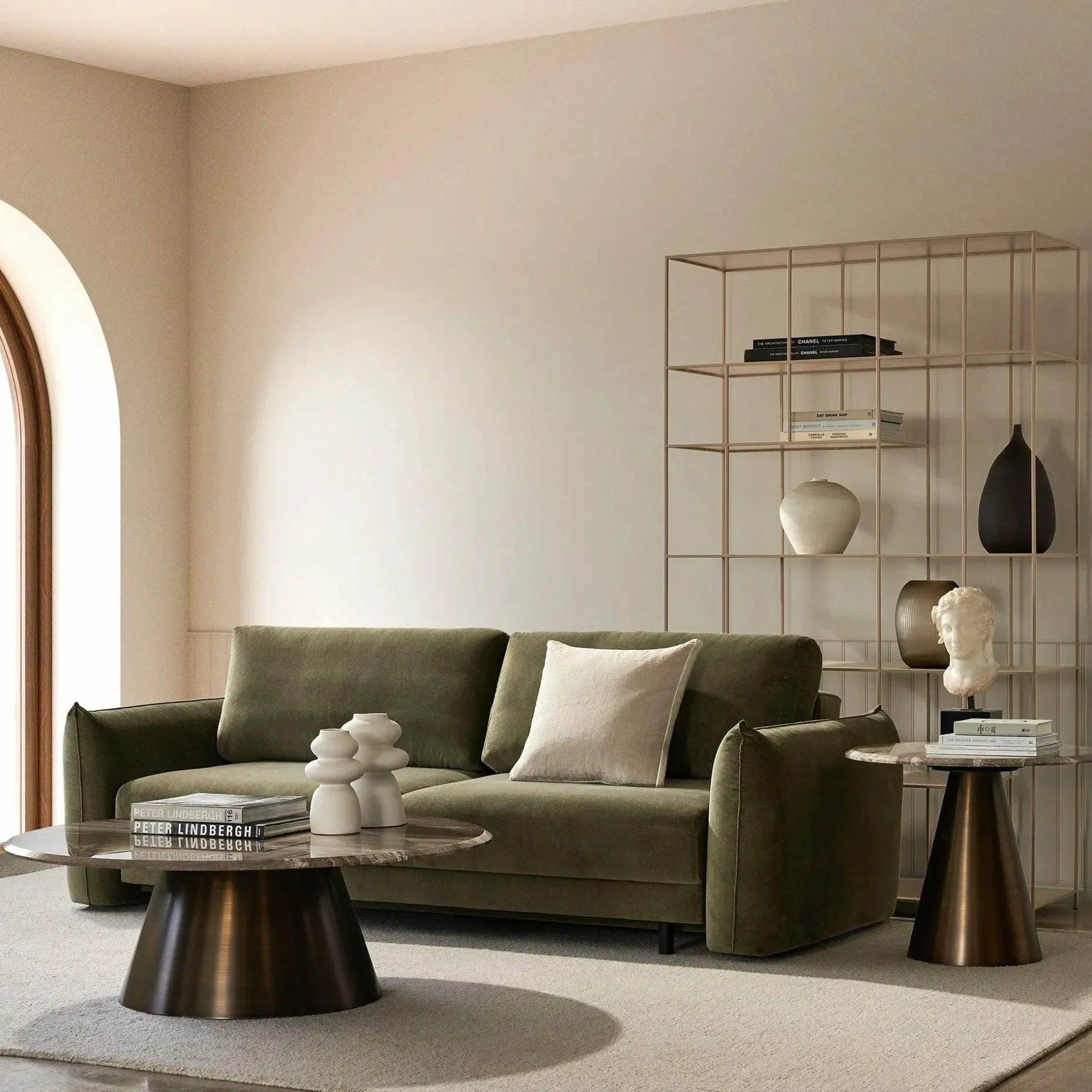 Malibu Boat - Contemporary Coffee Table