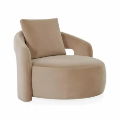 Mammuth - Velvet Armchair by Furninova