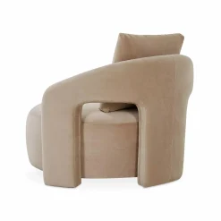 Mammuth - Velvet Armchair by Furninova