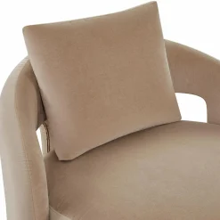 Mammuth - Velvet Armchair by Furninova
