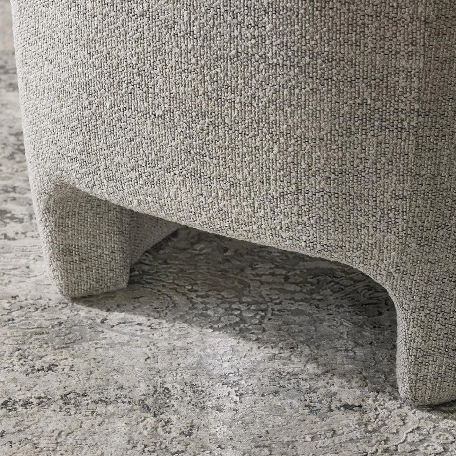 Marseille - Bouclé Fabric Upholstered Chair