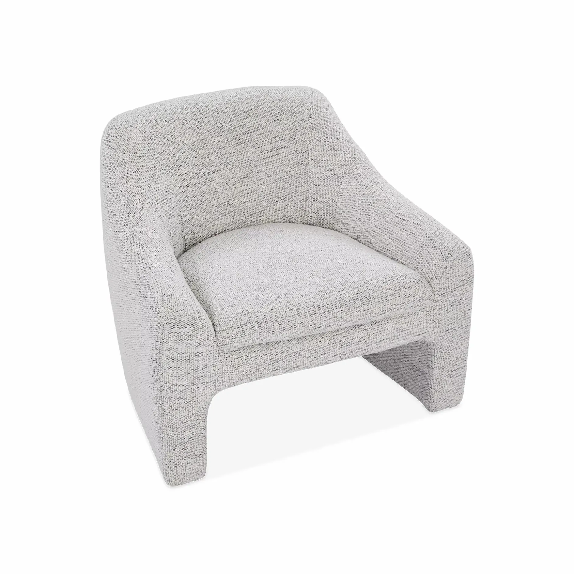 Marseille - Bouclé Fabric Upholstered Chair