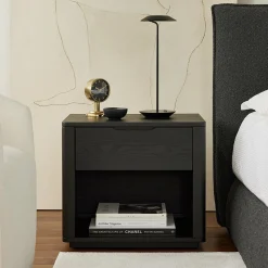 Martin - Rubberwood Nightstand
