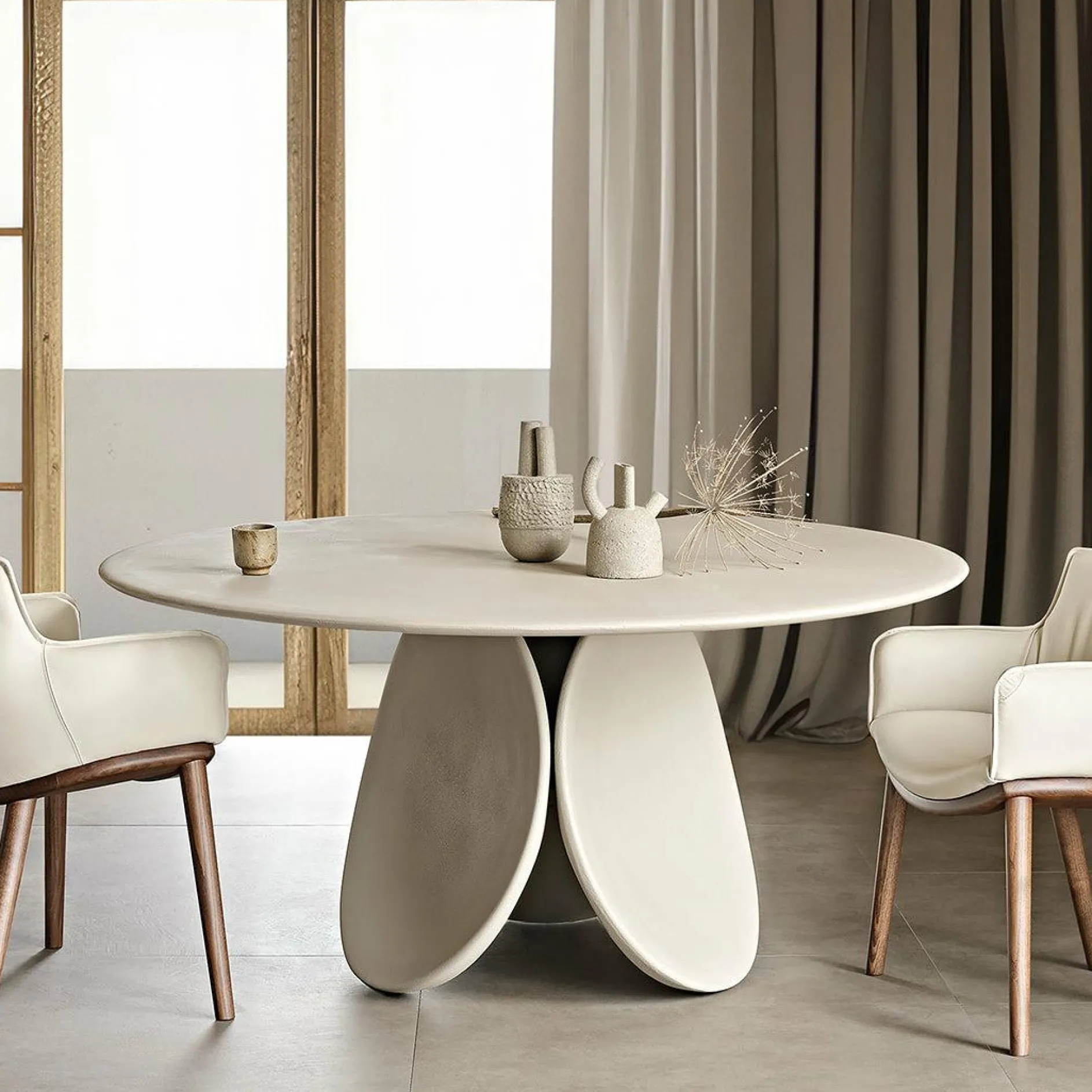 Maxim Argile - Dining Table by Cattelan Italia