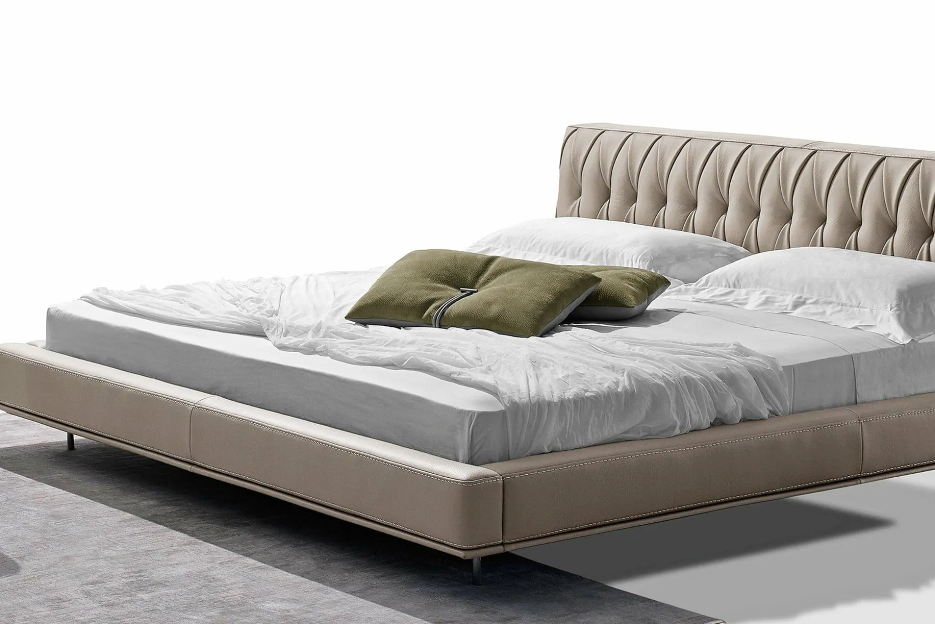 McQueen - Upholstered Bed by Gamma