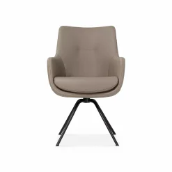 Miami - Leather Swivel Armchair by Géalux