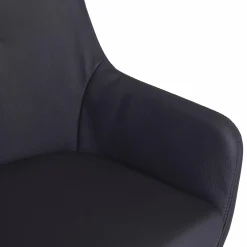 Miami - Leather Swivel Armchair by Géalux