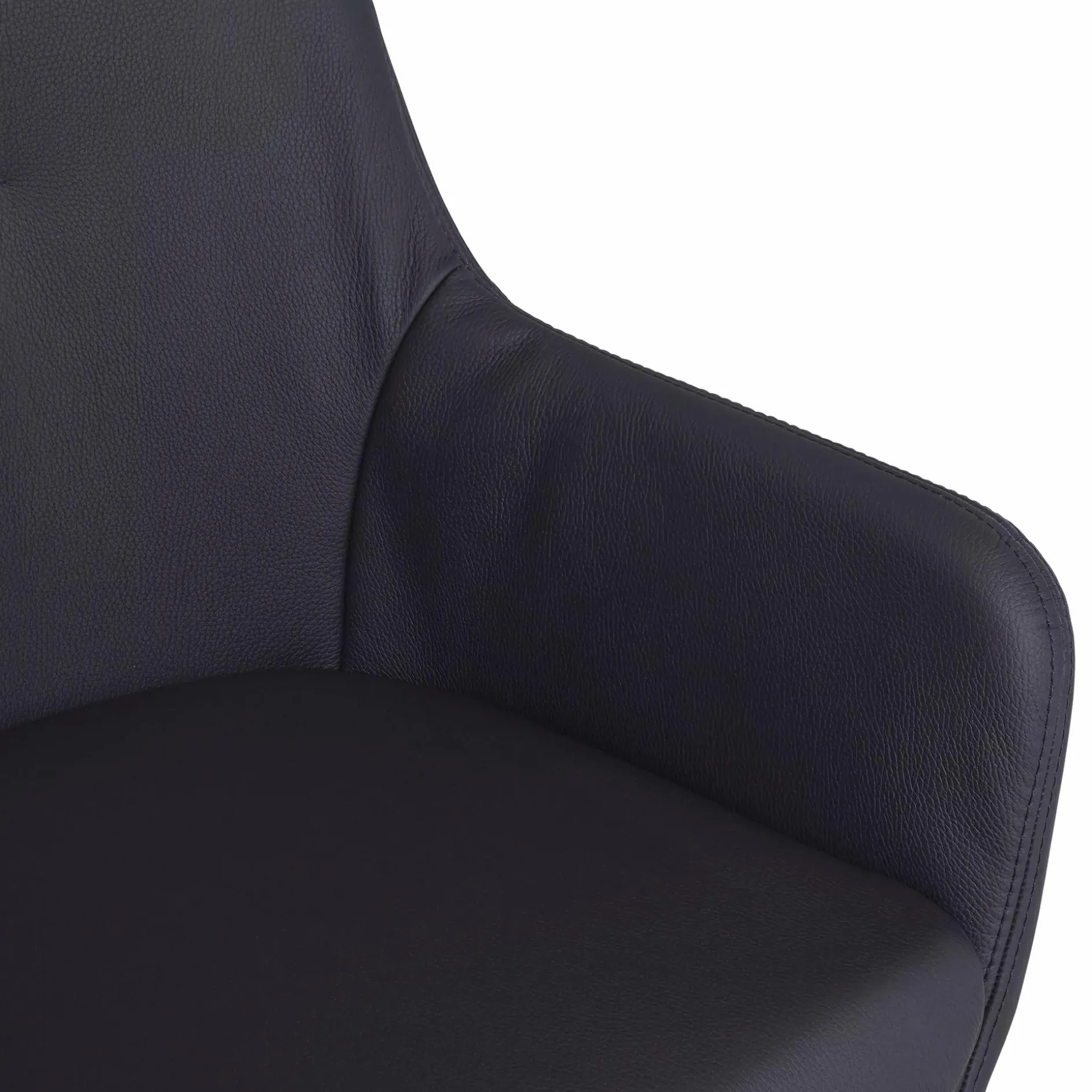 Miami - Leather Swivel Armchair by Géalux