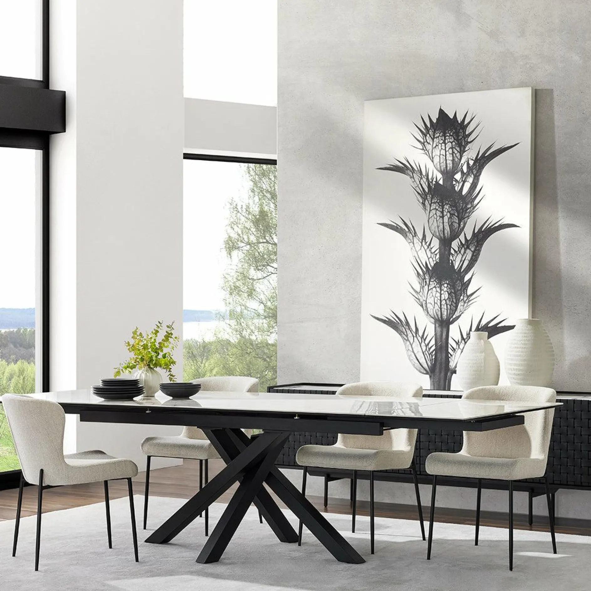Mikada - Extendable Dining Table