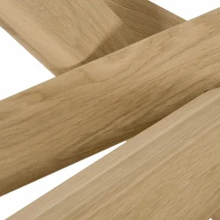 Mikado - Oval Oak Dining Table by Ethnicraft