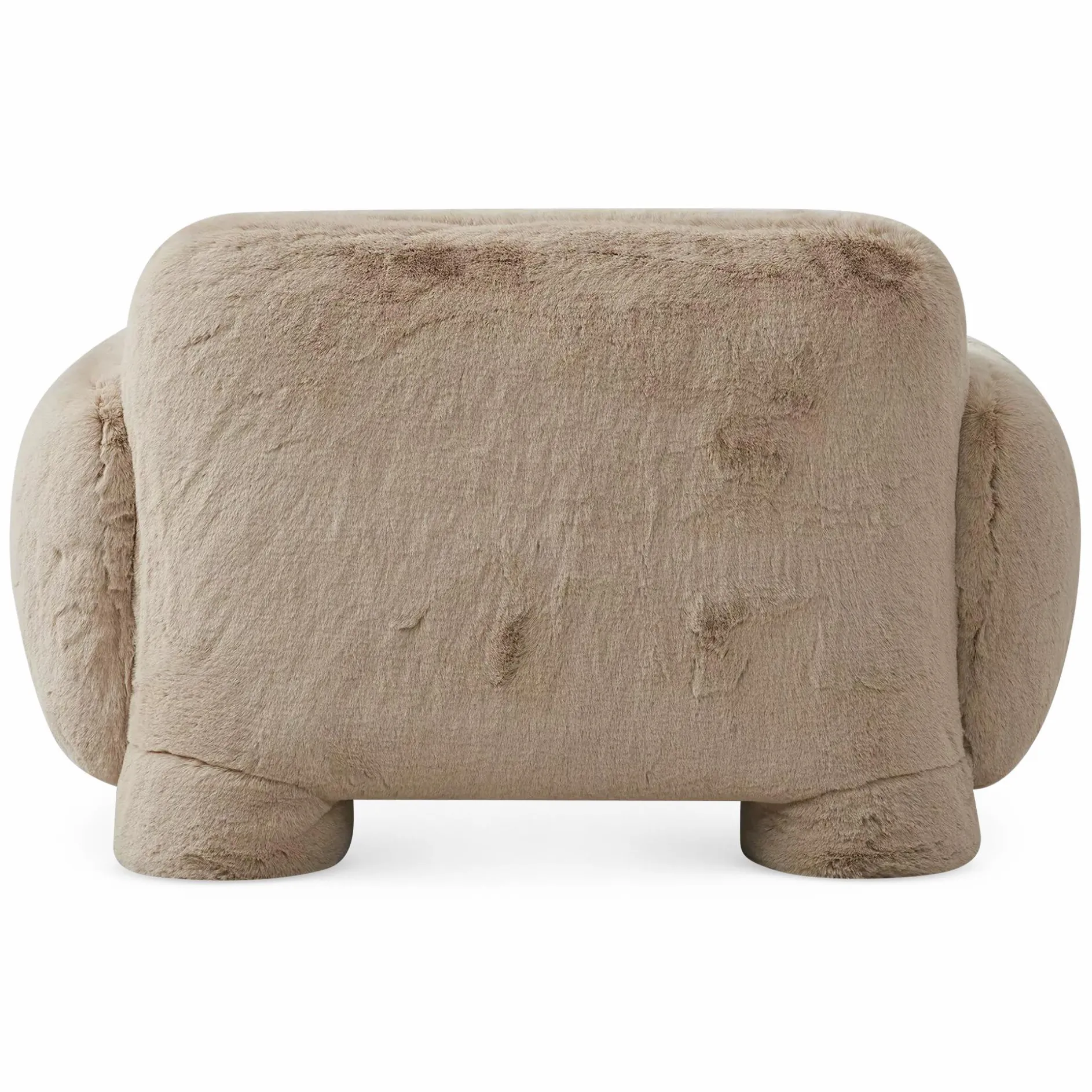 Mingh - Faux Fur Armchair by Four Hands