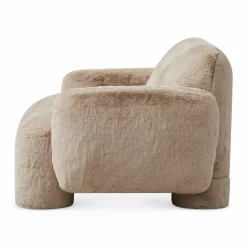 Mingh - Faux Fur Armchair by Four Hands