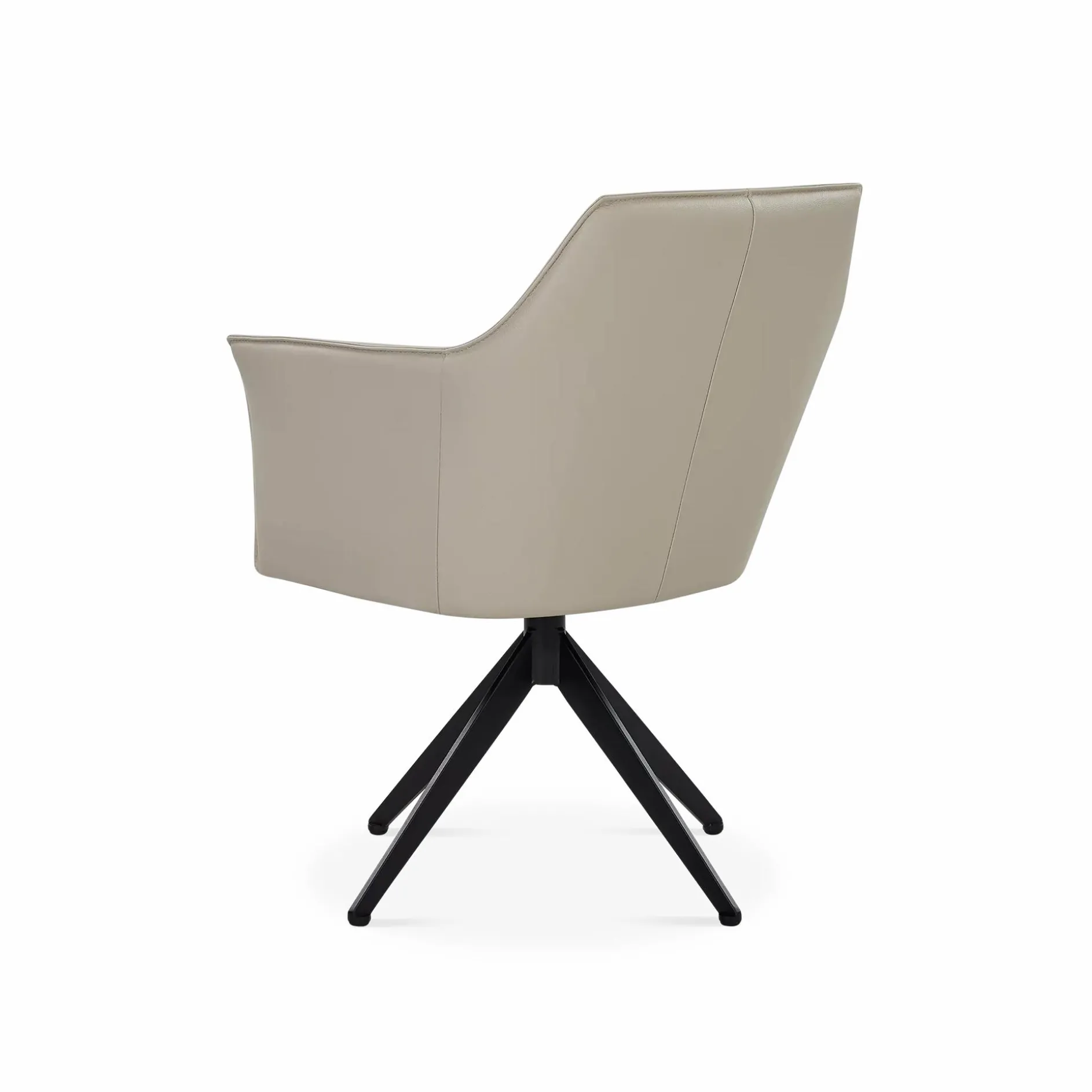 Mini Diana - Leather Swivel Chair