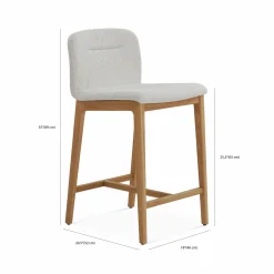 Mobi - Stool with Padded Seat by Mobican
