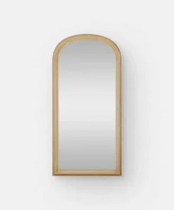 Molina - Arched Mirror with Oak Frame