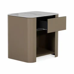 Mushroom - Nightstand with Ceramic Top