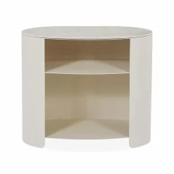 Mushroom - Nightstand with Oval Ceramic Top