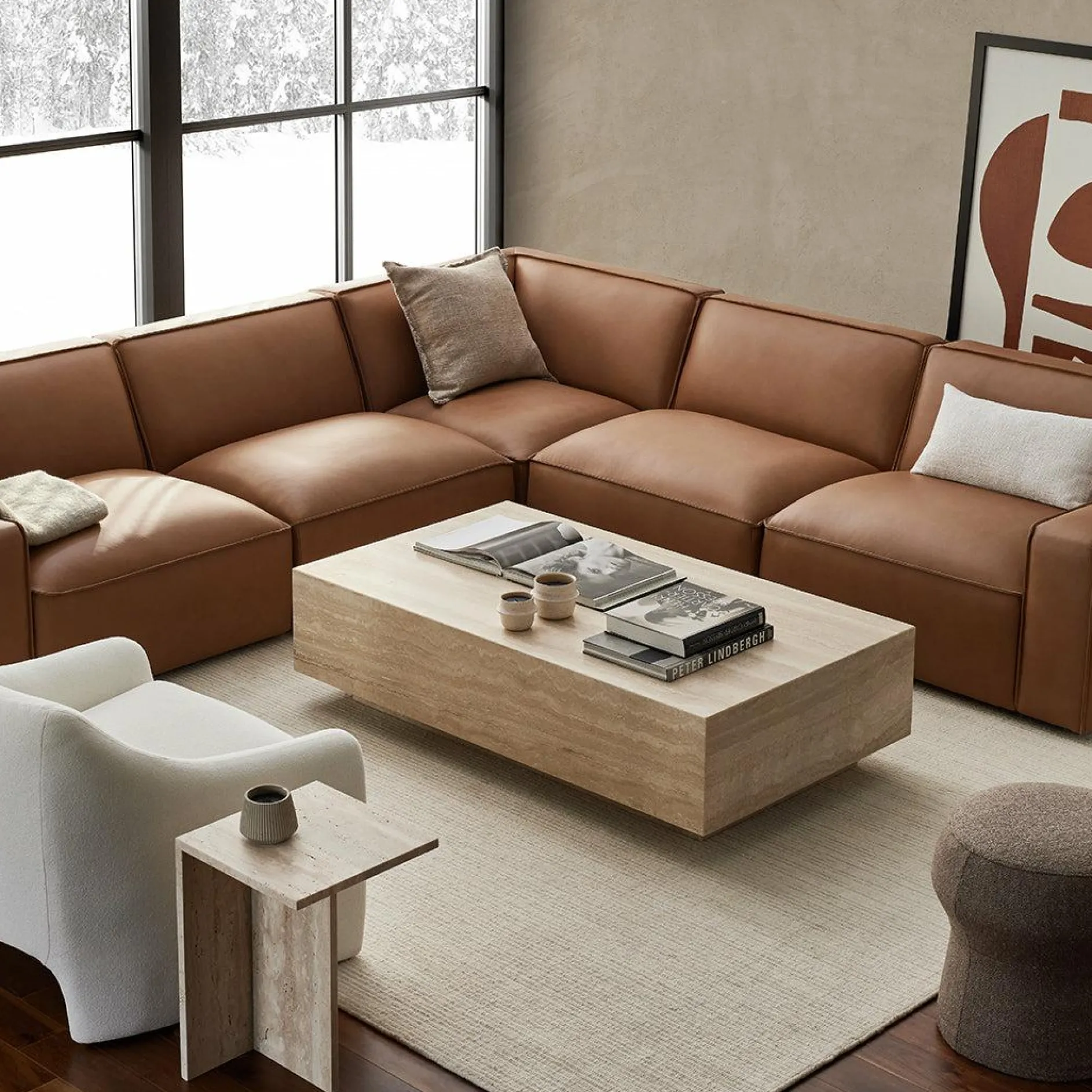 Namur - Modular Chair with Armrest