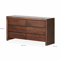 Nigel - Solid Acacia Wood Dresser by Four Hands