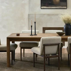 Noeline - Oak Wood Dining Table by Four Hands