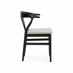 Nordic - Oak and Natural Fabric Chair