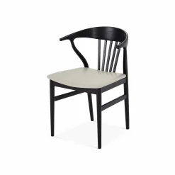 Nordic - Oak and Natural Fabric Chair