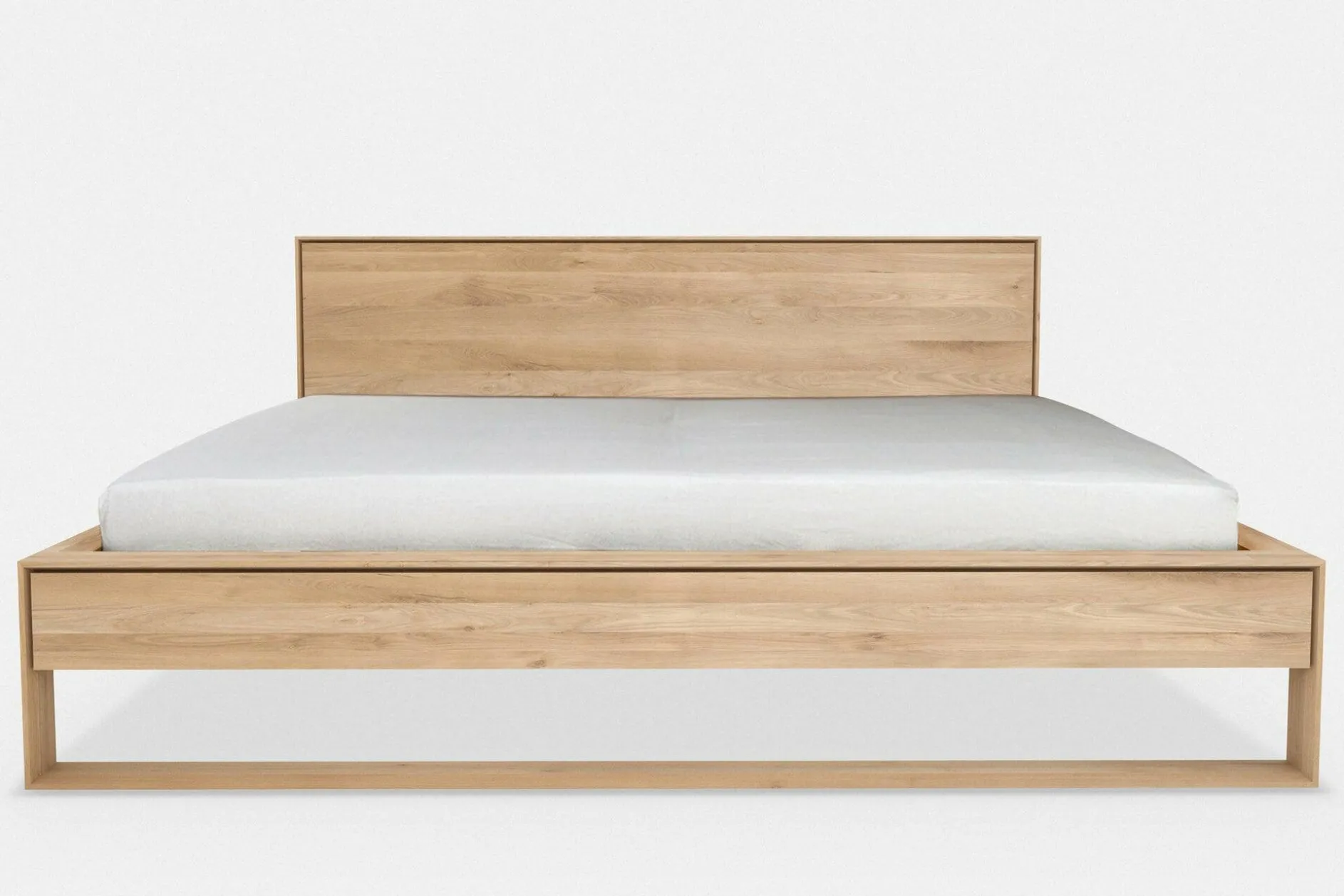 Nordic - Solid Oak Bed by Ethnicraft