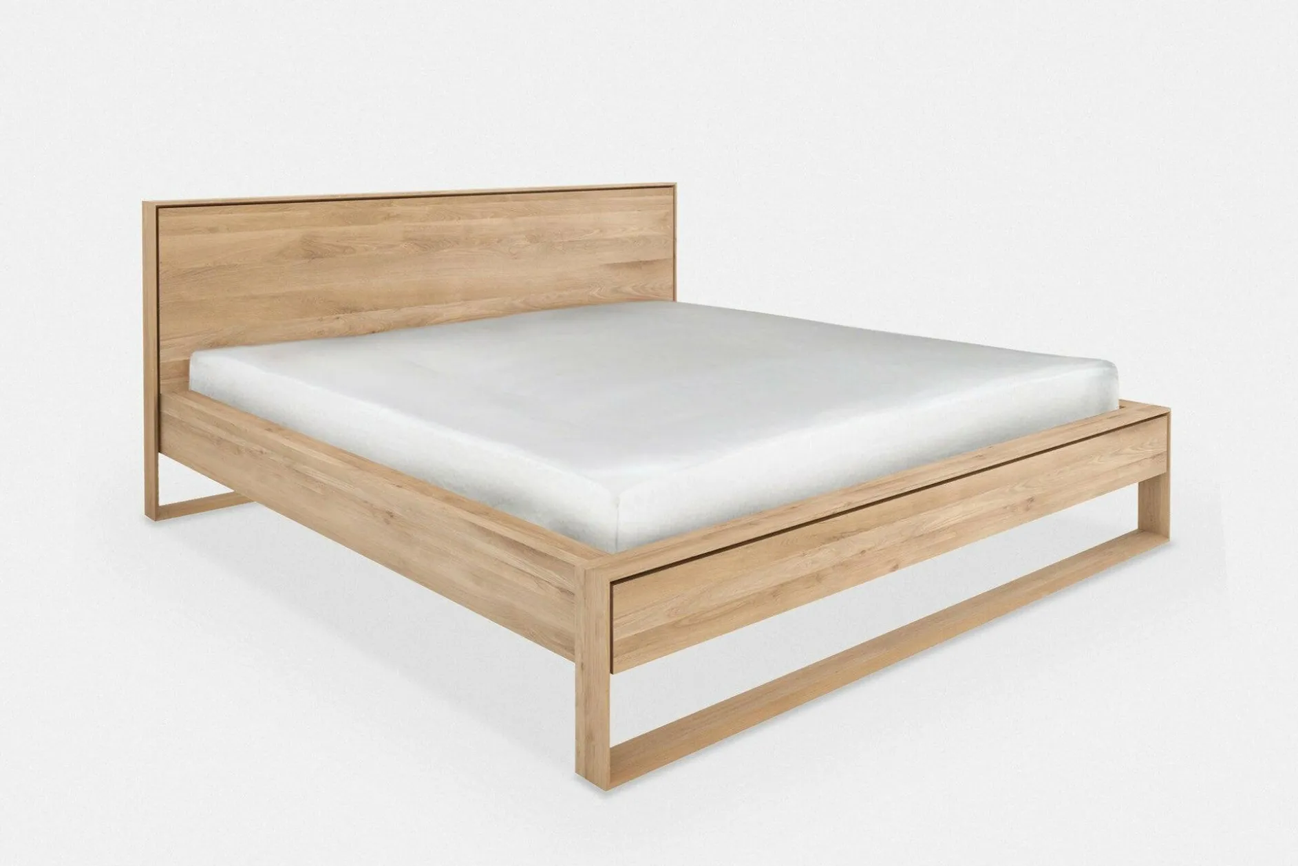 Nordic - Solid Oak Bed by Ethnicraft