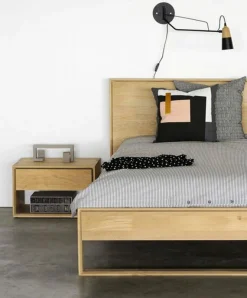 Nordic - Solid Oak Bed by Ethnicraft