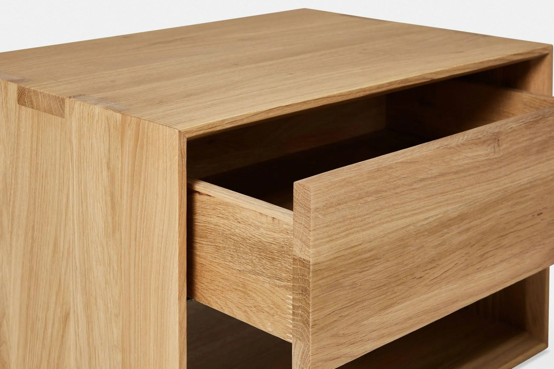 Nordic - Solid Oak Nightstand by Ethnicraft