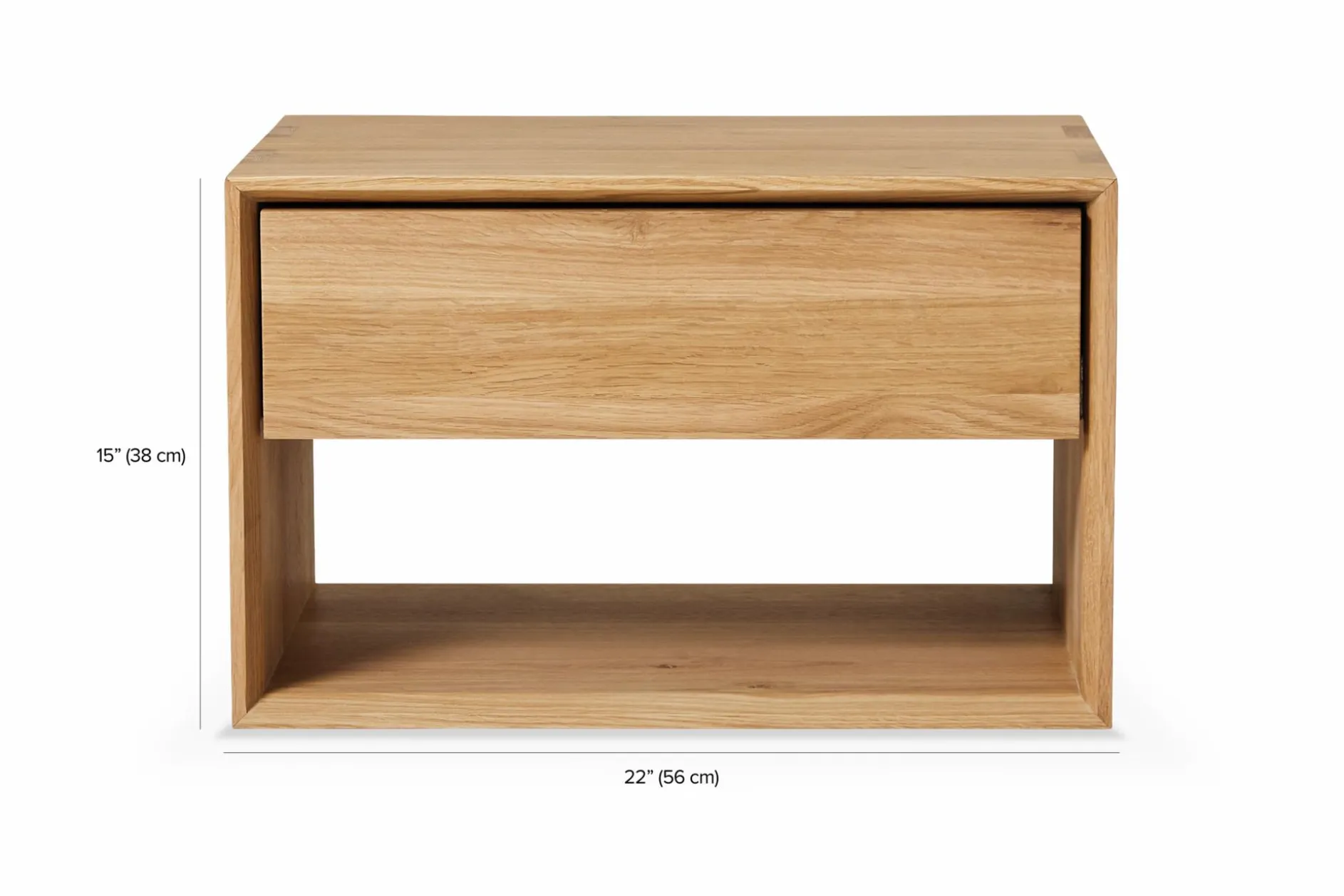 Nordic - Solid Oak Nightstand by Ethnicraft