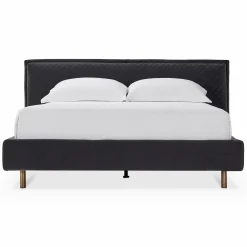 Norfolk - Bed with Quilted Upholstery by Furninova