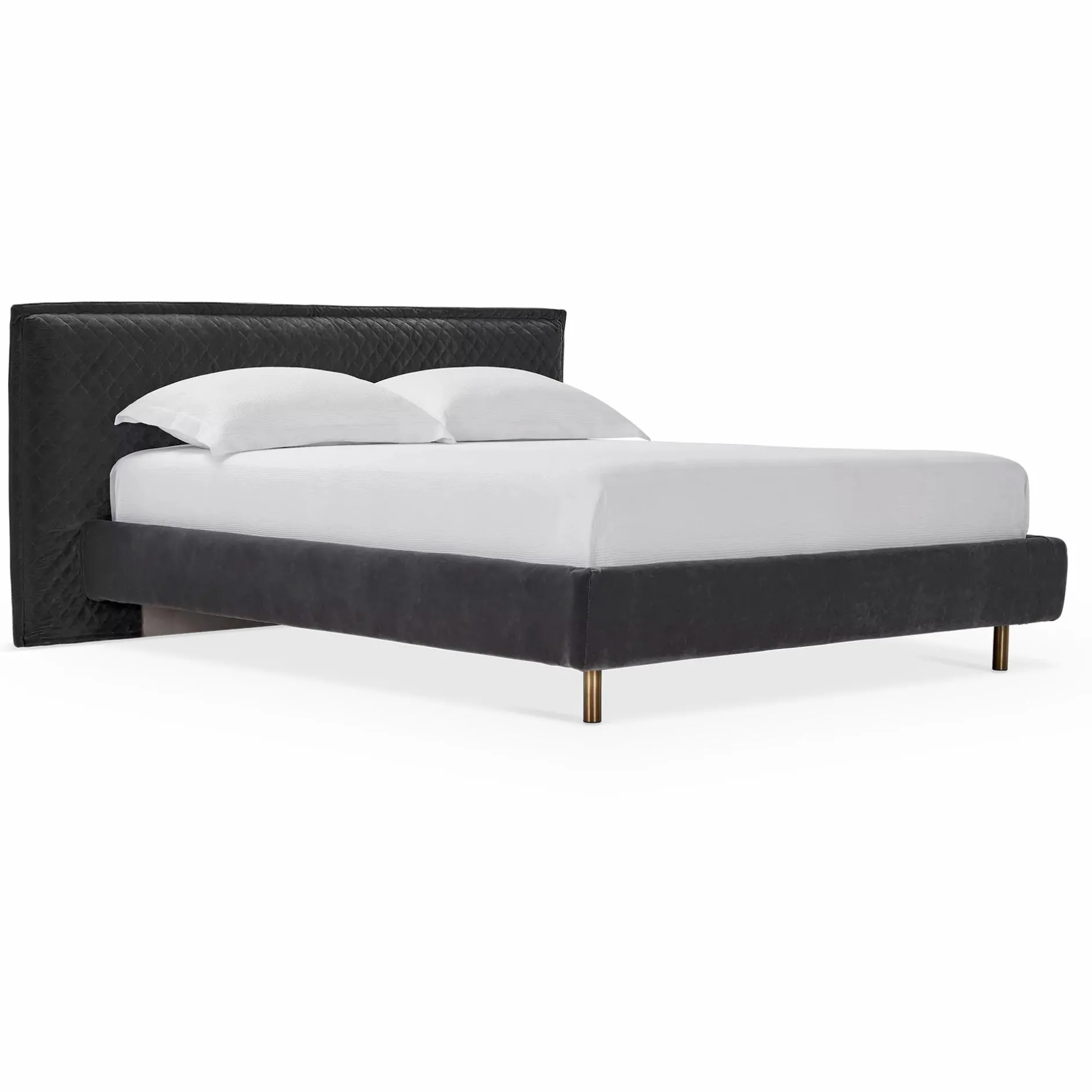 Norfolk - Bed with Quilted Upholstery by Furninova