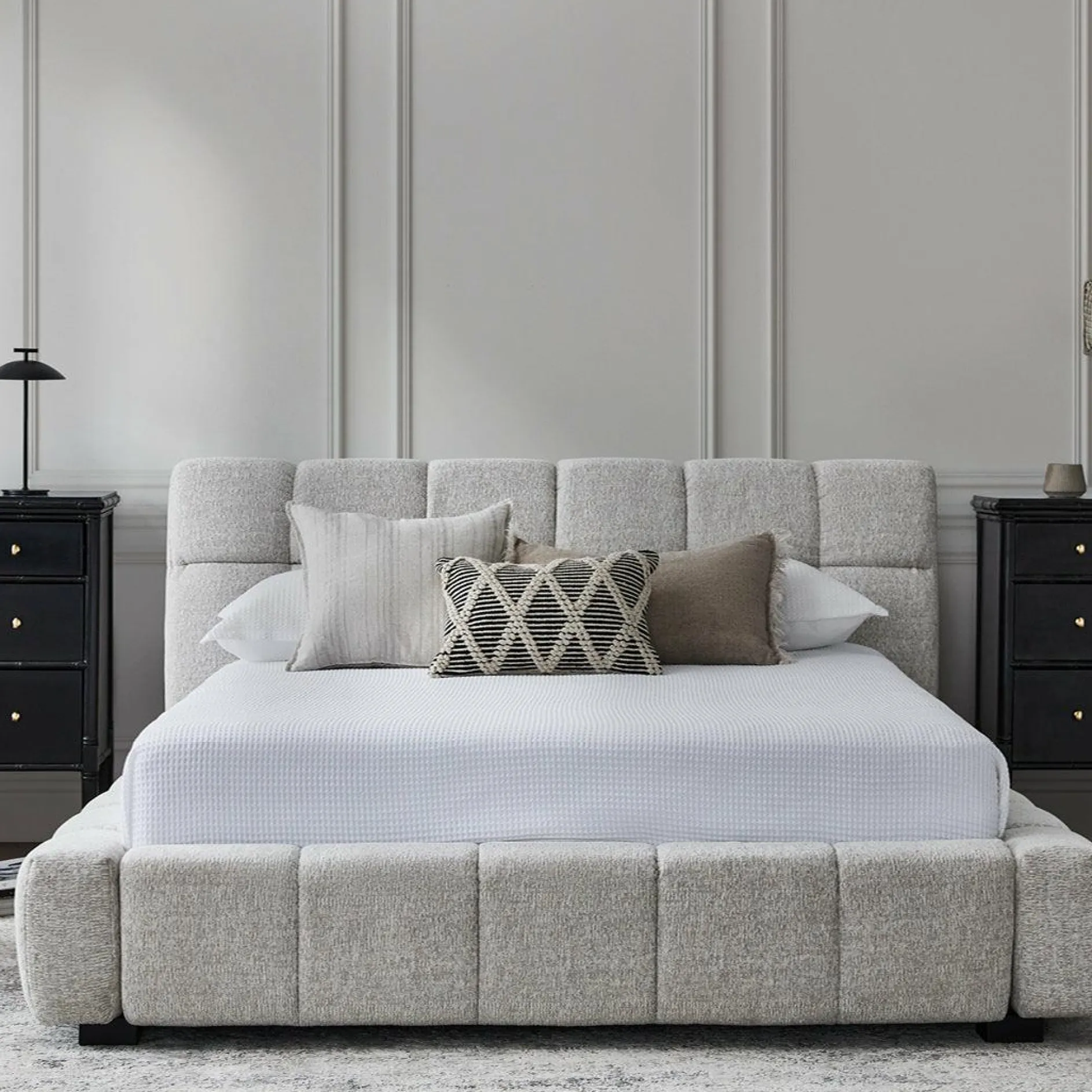 Nour - Upholstered Bed