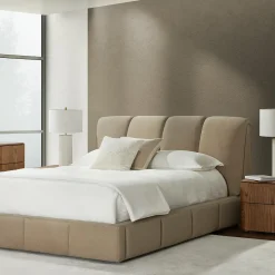 Oliver - Channel Tufted Bed