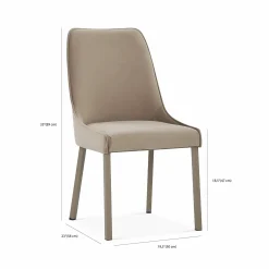 Olivia - Dining Chair by Trica