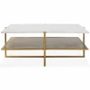 Olivia - Marble Top Coffee Table by Four Hands